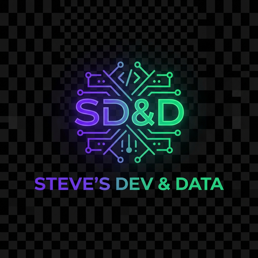 Steve's Dev & Data Logo